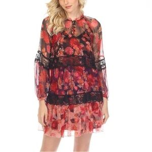 Johnny Was Natasha 2 Piece Floral Dress NWT